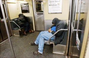 Sleeping on the A Train